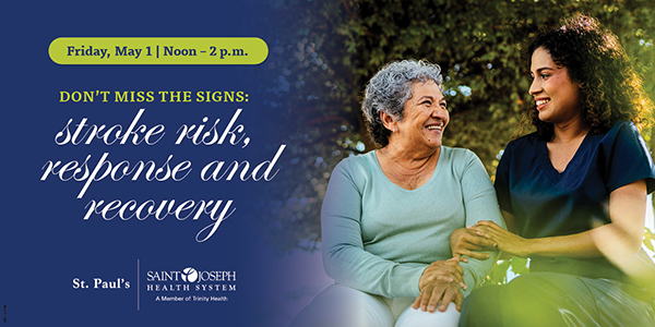 Don't Miss the signs: Stroke Risk, Response and recovery lunch and learn